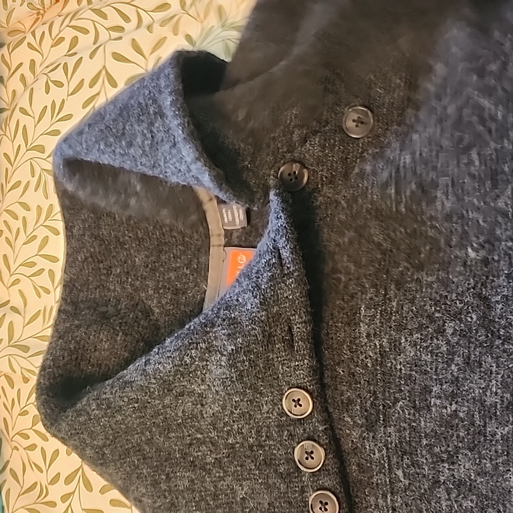 Merrell Wool Pullover Sweater - Size M Charcoal Grey - Picture 2 of 6